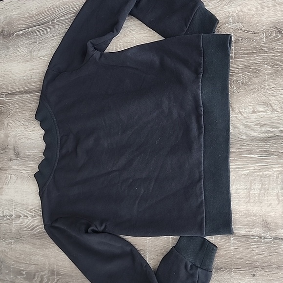 ELLANDEMM Sauvage Star V-Neck Sweatshirt S/M Black & White - Picture 7 of 7